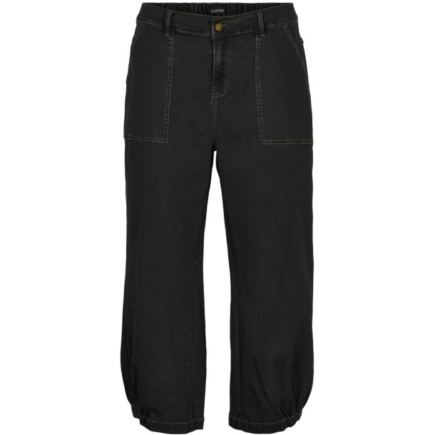 Clara Jeans Sort Wide L66