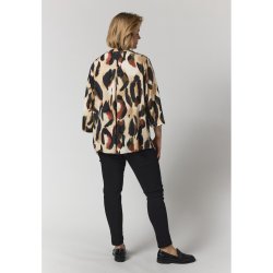 Valde Bluse Sand Print