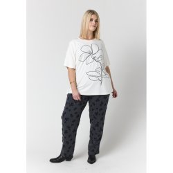 Bella Bluse Hvid/Sort
