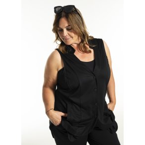 Joanita Vest Sort