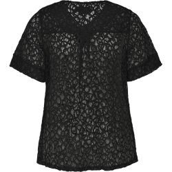 Vitta Sort Blonde Bluse