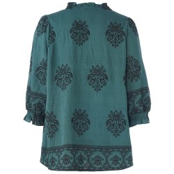 Feodora Bluse Petrol