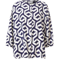 Annbrit Skjorte Bl�/offwhite