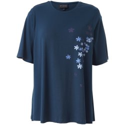 Bella Bluse Petrol/bl