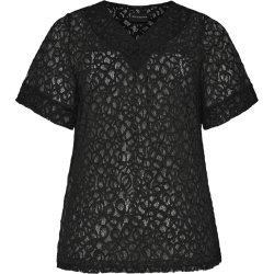 Vitta Sort Blonde Bluse