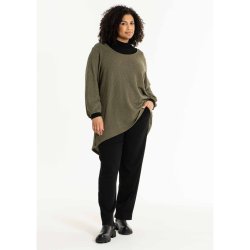 Albine Rib Buks Sort Wide L80