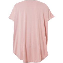 Gitte T-Shirt Peach Rose m.print