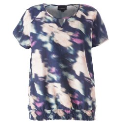 Camilla Bluse Petrol Mix