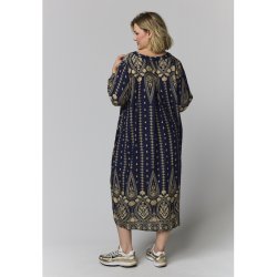 Else Kjole Navy/Sand