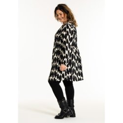 Nora Tunika Sort/offwhite