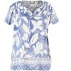 Juliana Bluse Bl�/hvid