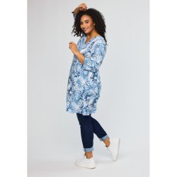 Birgitte Kjole Bl�/hvid