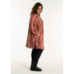 Jannit Skjorte Red Stribe