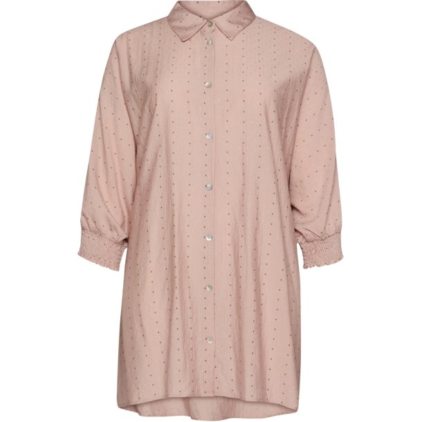 Gerda Oversize Tunika Rose/brun