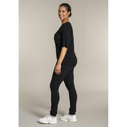 Helsinki Strik Bluse Sort