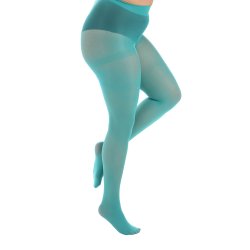 Curvy Super-Stretch 50 Den. Aqua