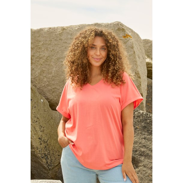 Alberta Bluse s/s Coral