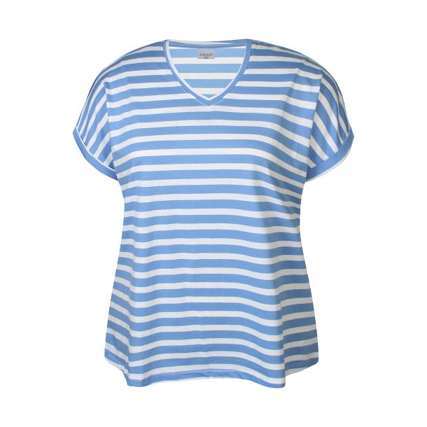 Alberta Bluse s/s Strib Bl