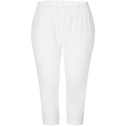 Kant Capri Legging Hvid