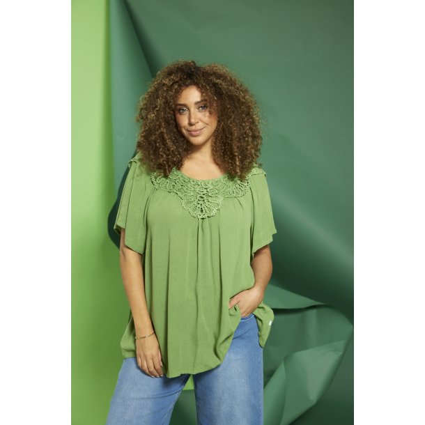 Luna Bluse s/s Grn