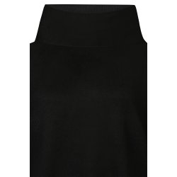 Elga Strik Bluse Sort