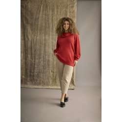 Elga Strik Bluse Sort