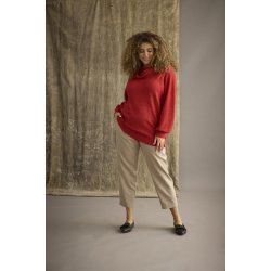 Elga Strik Bluse Sort