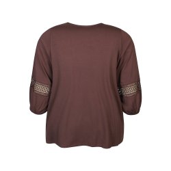 Nyah Bluse Brun