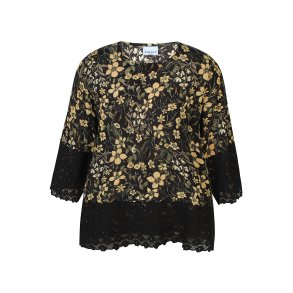 Opha Bluse Sort/Army