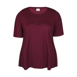 Saee T-shirt plum