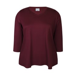Alberta Bluse Maroon