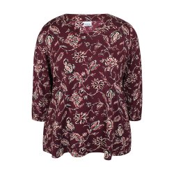 Sylva Bluse plum