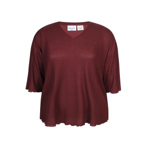 Cori  Bluse  Maroon