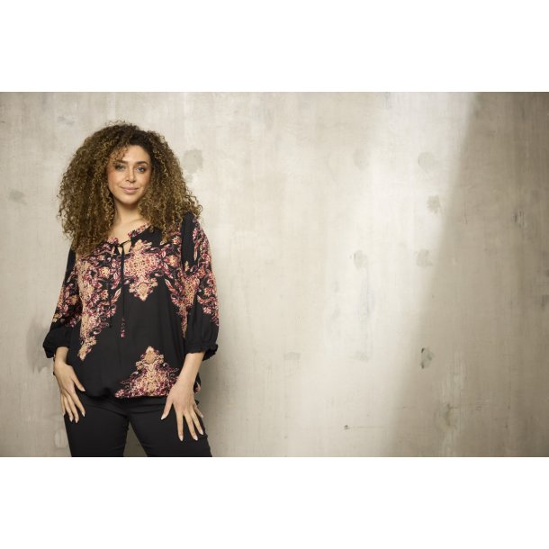 Sila Bluse Maroon