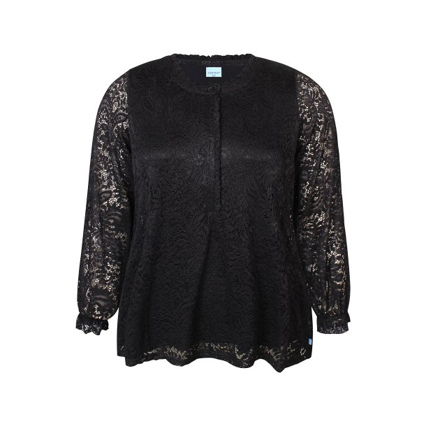 Tist Blonde Bluse Sort