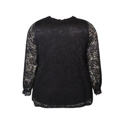 Tist Blonde Bluse Sort