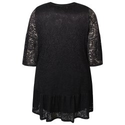 Tist Blonde Kjole Sort