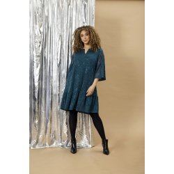 Tist Blonde Kjole Sort