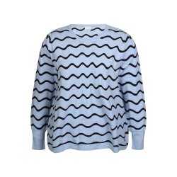 Elga Strik Bluse Bl�