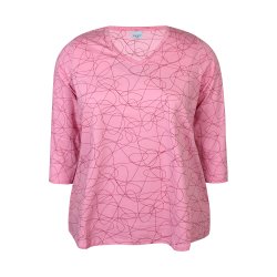 Alberta Bluse Print Pink