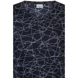 Alberta Bluse Print Navy