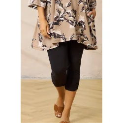 Kant Capri Legging Navy