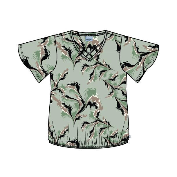 Clara Bluse S/S Gr�n