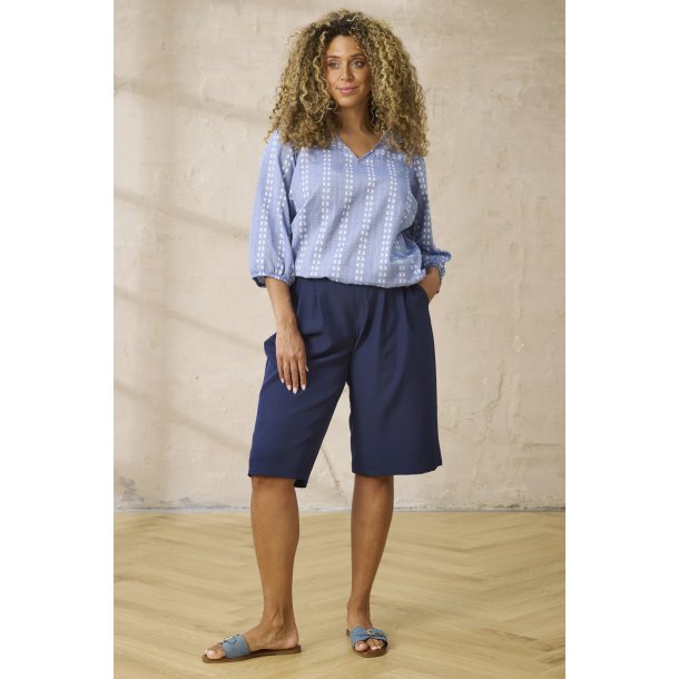 Bermuda Shorts Navy Wide L57