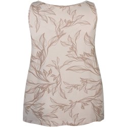 Alberta Top Print Brun