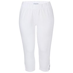 Kant Capri Legging Hvid