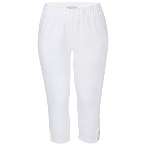 Kant Capri Legging Hvid