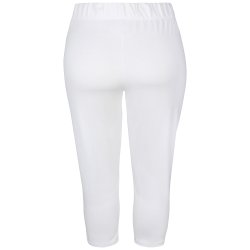 Kant Capri Legging Hvid