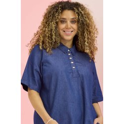 Jayla Kjole Denim Bl�