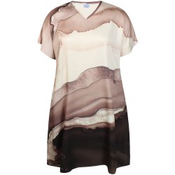 Kitty Kjole Brun/offwhite